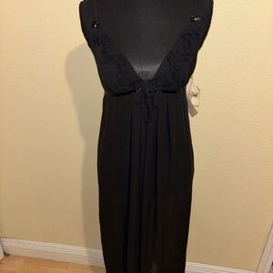 Vintage Linea Donatella Black Chemise